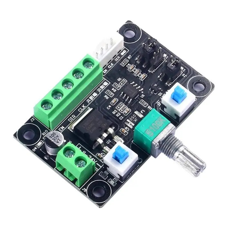 Stepper Motor Speed Controller Module 24V 12V Compatible Three Frequency PWM Generator Forward Reverse Function
