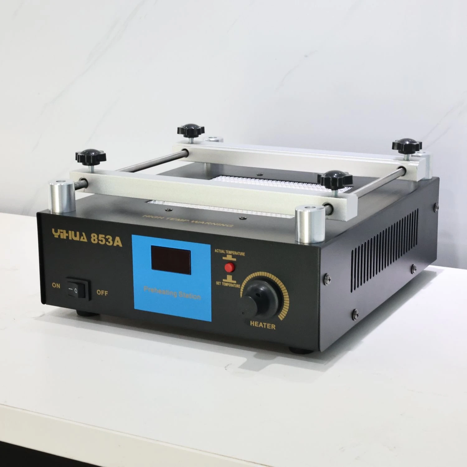 YIHUA 853A 220 V Digitale Vorheizen Lötstation High Power ESD BGA Rework Station PCB Entlöten IR Vorwärmen