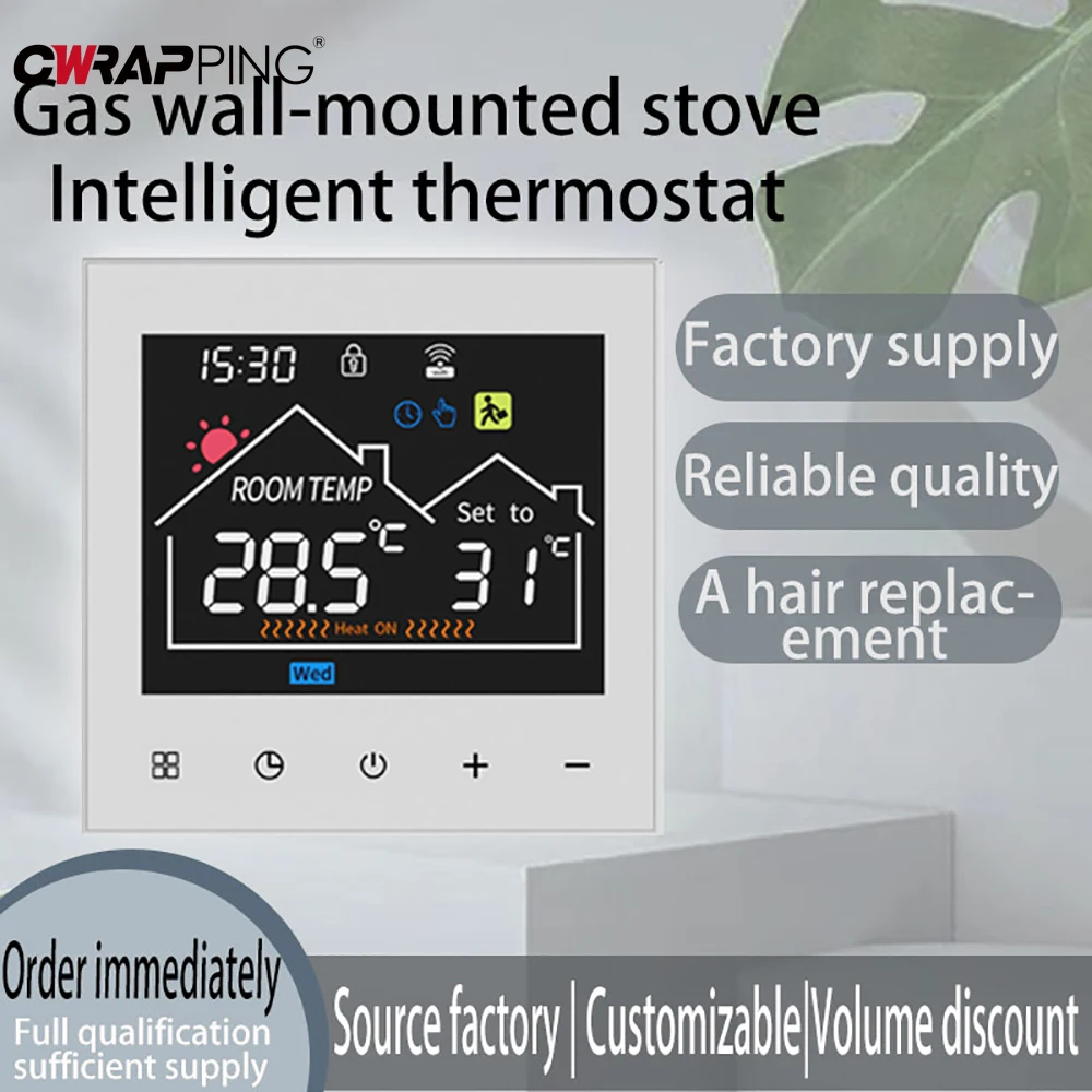 

Термостат для подогрева пола, цифровой регулятор температуры, Wi-Fi, домашняя автоматизация, термометр для окружающей среды, интеллектуальные аксессуары