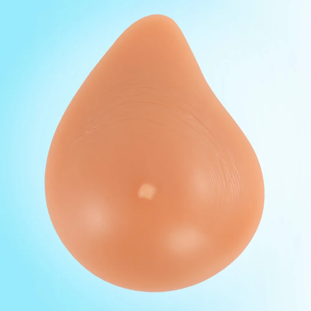 Fondo scanalato profondo Spiral traspirante Protesi post chirurgica Inserto Pad Seno falso Cuscinetto pettorale artificiale Accessorio intimo