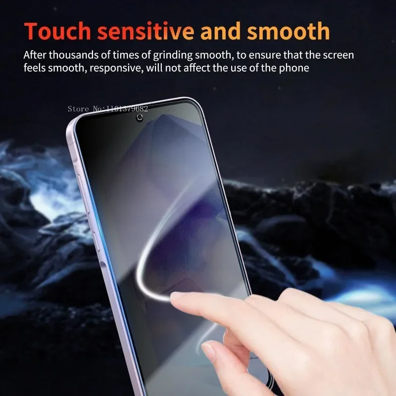 3PCS Privacy Screen Protector 9H Anti-Spy Protective Tempered Glass Film For Samsung Galaxy A35 A55 5G A25 A15 A05S Glass