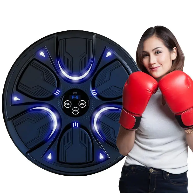 

Wall Mounted Boxing Machine Children Soft Boxing Machine Target Workout Equipment Easy To Clean For Bedroom Balcony Game Room