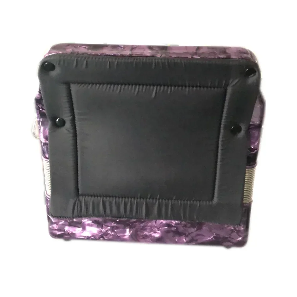 

OEM Professional 34 Buttons 12 Bass 3 Registers Purple Accordion Instrument Acordeon JB3412B