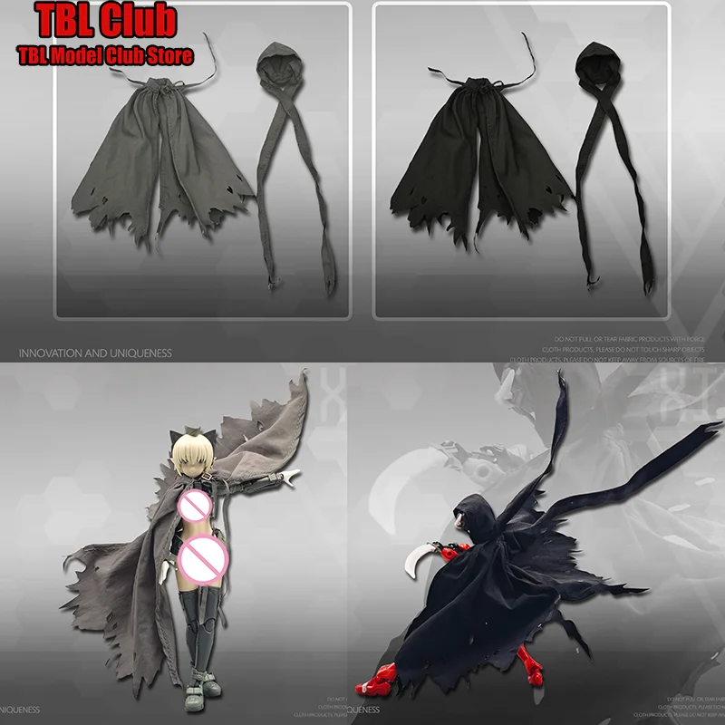 

1/12 Scale Split-Type Cloak Hole Breaking Element Style Female/ Male Clothes Accessory For SHF 6-inch Action Figure Soldier