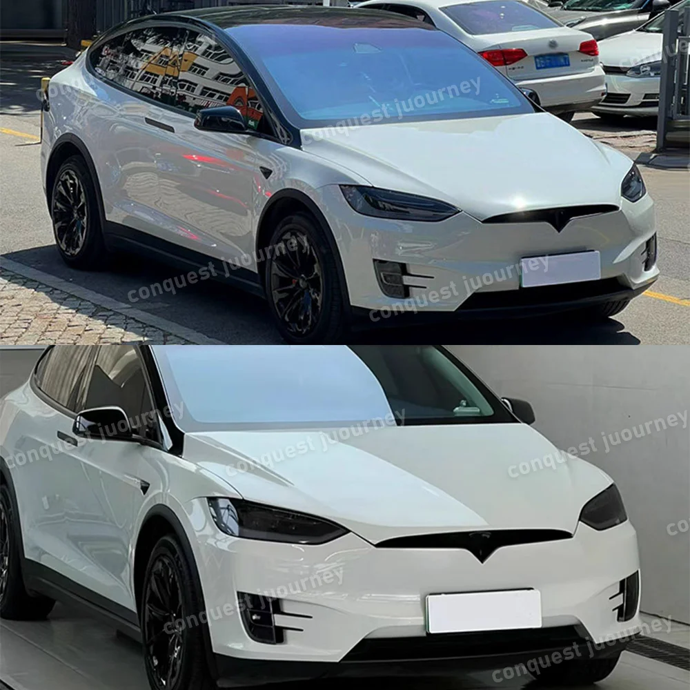 Schwarzende Dachfolie für Tesla Model 3 X S Highland Auto-Aufkleber Streifenverkleidung Y Juniper Versteckte Fenster Tuning – Detail 3