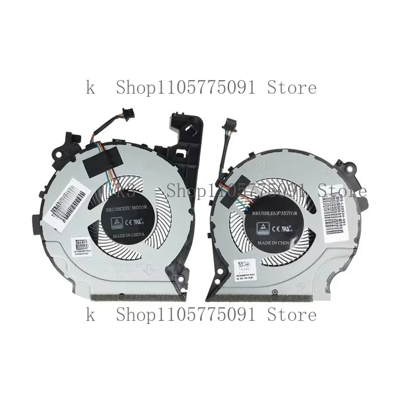 DFS501105PR0T FKK9 TPN-C133 Laptop CPU Cooling Fan GPU Cooler for PAVILION 15-CX0058WM 15-CX 15-CX0068TX FKKA