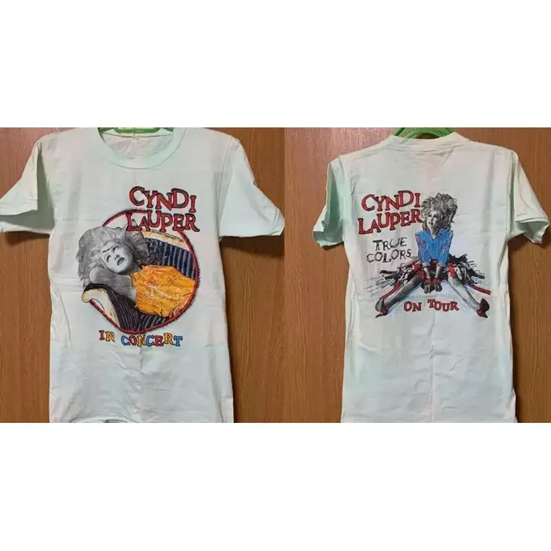 Cyndi Lauper Vintage camiseta Tour talla S 5XL 2 lados