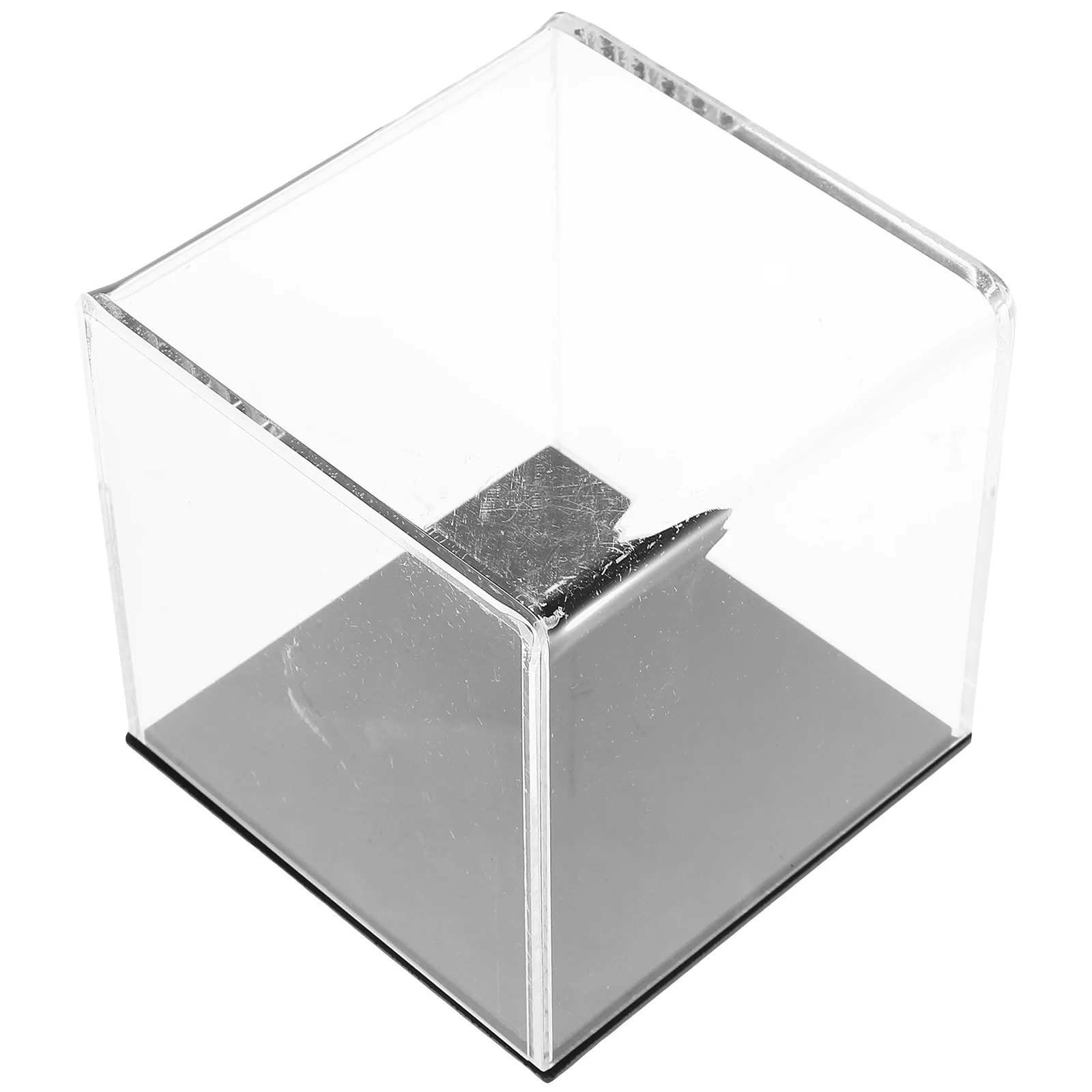 

Display Box Case Ball Holder Transparent Clear Baseball Stand Cases Collector Storage