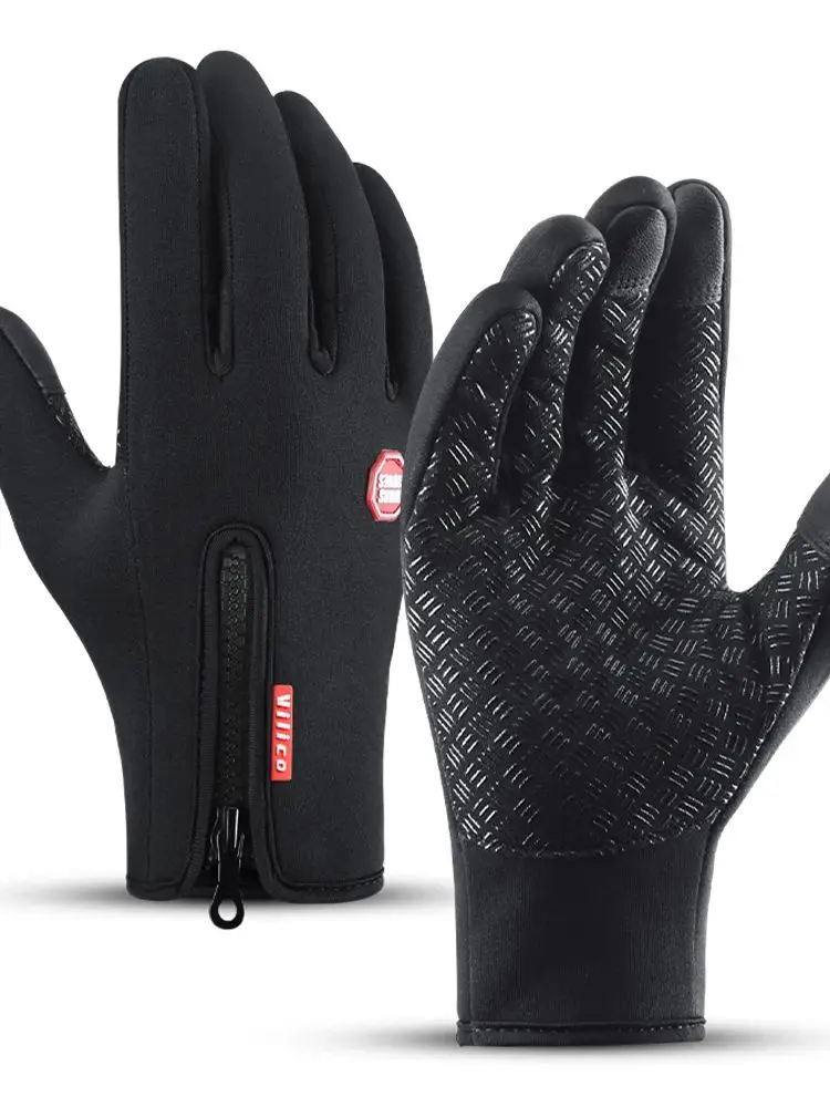 AliExpress Hiking Gloves Full Finger Windproof Anti-slip Waterproof Climbing Mount Bicycle Touch Screen Men Hiking Climbing Glove