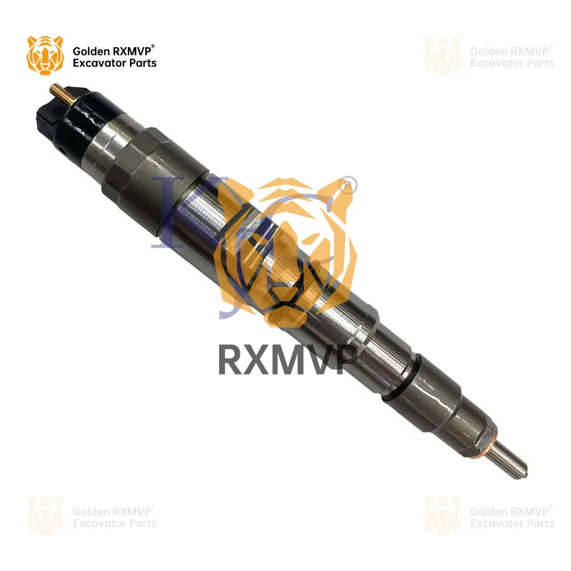 For Diesel Fuel Injector Compatible With Daewoo Doosan DV11 Engine 107755 0400 1077550400 0445120041 65 10401 7002C Excavator