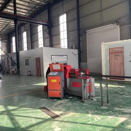 Used Automatic CNC Steel Bar Straightening Machine 0-106m/min Frequency Conversion Core Motor Bearing Construction Wire Gear
