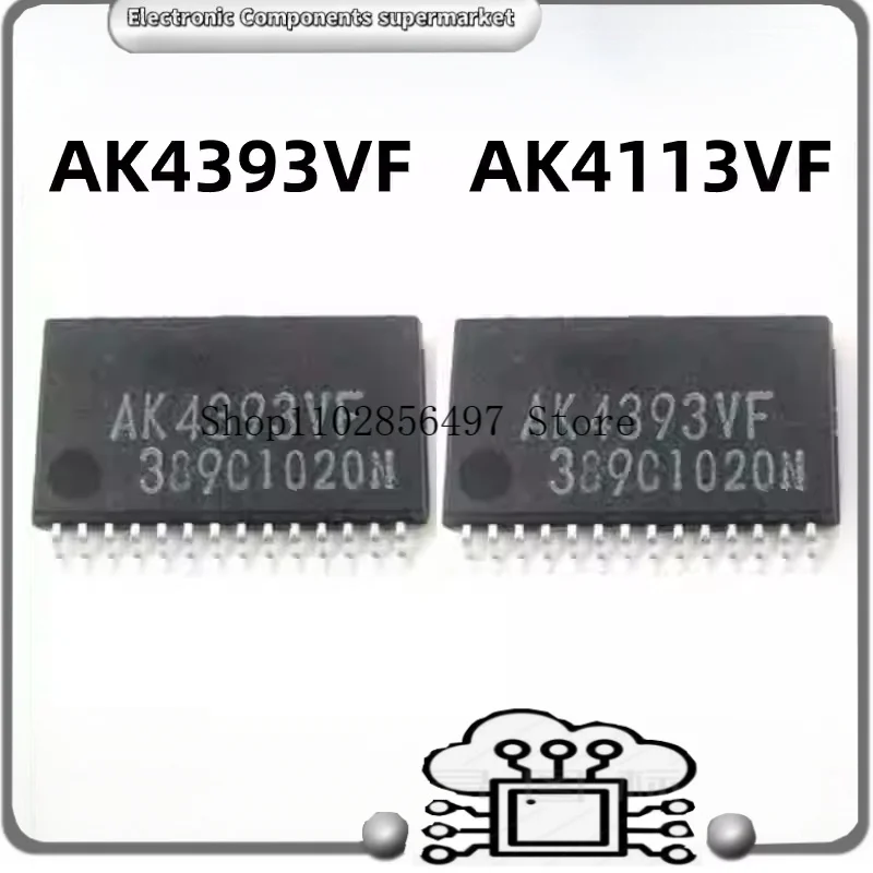 

(2-20 шт.) 100% новый набор микросхем AK4393VF AK4393 AK4393VF-E2 TSSOP28