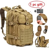 30L/50L 1000D Nylon Waterproof Backpack Outdoor Rucksacks Tactical Sports Camping Hiking Trekking Fishing Hunting Bag