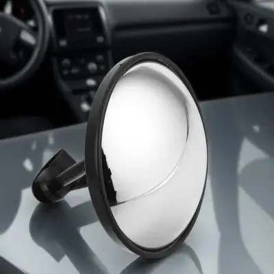 

Large Convex Rearview Mirror For Trucks Buses Cars Universal Adjustable Blind Spot Reduction Exterior Auto