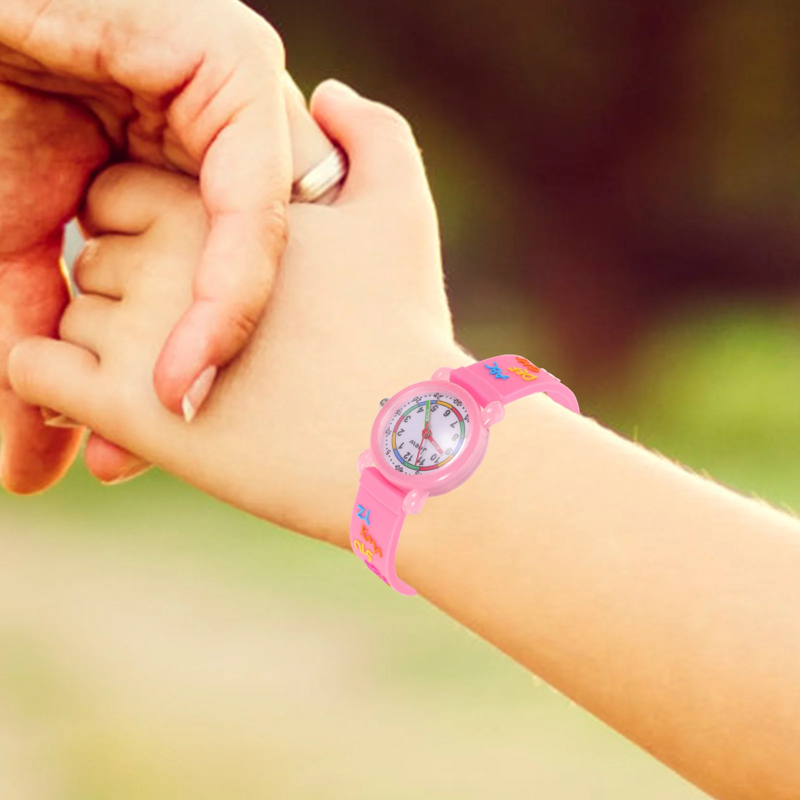 Orologio per bambini Orologi al quarzo impermeabili con design a cartoni animati 3D per ragazzi e ragazze Orologi da polso per bambini alla moda per l'apprendimento del tempo