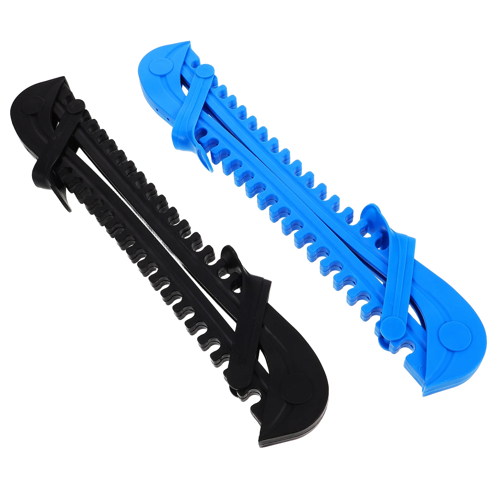 4 قطع من أغطية حماية التزلج على الجليد، واقيات شفرة قابلة للتعديل لهوكي التزلج على الجليد للشباب والكبار، ملحقات حماية التزلج على الجليد #1