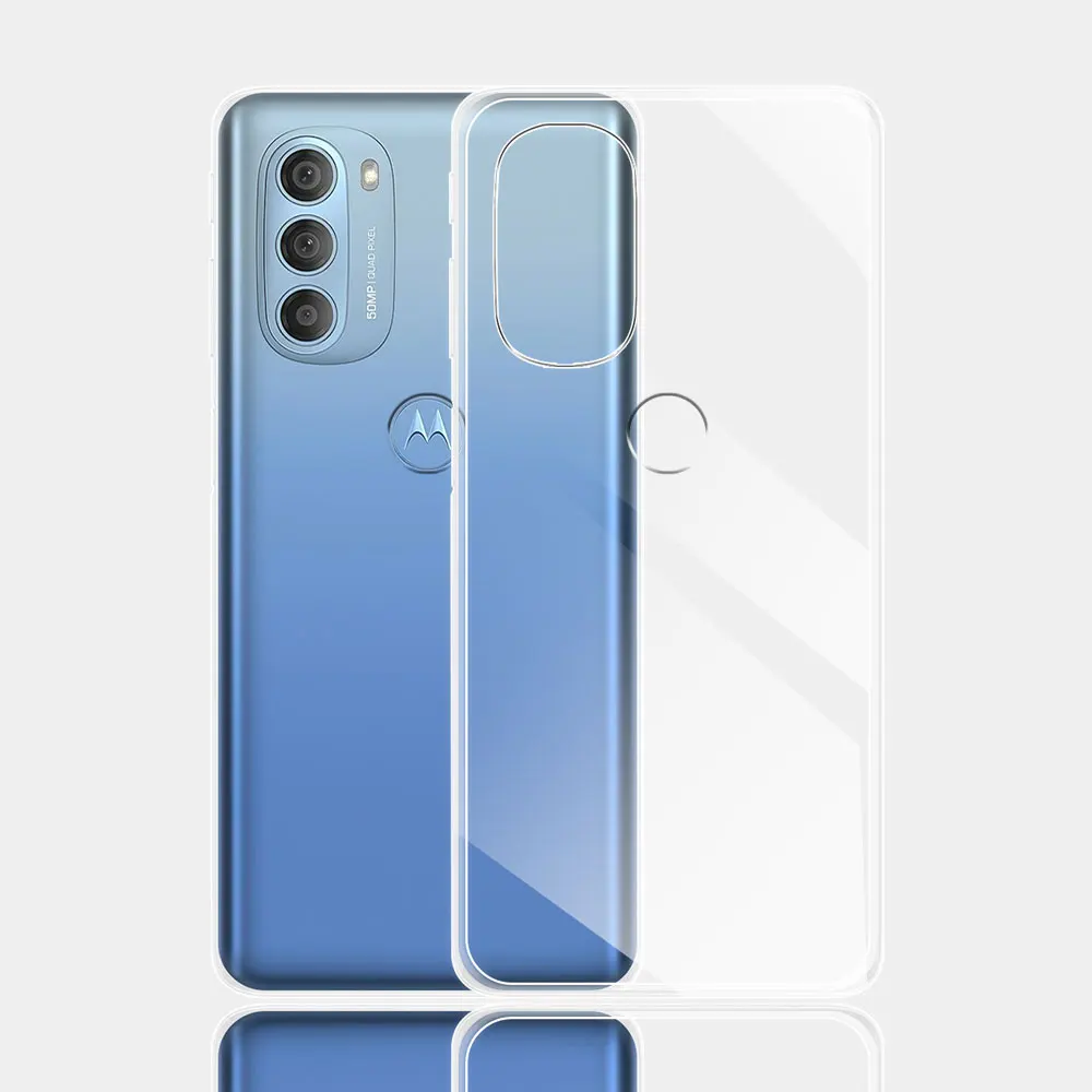 Funda de silicona transparente para Motorola Moto G50 Moto G51, Funda de teléfono TPU suave para Moto G52 Moto G53, Moto G72 Moto G73