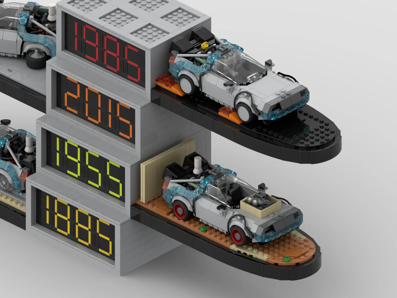 Moc Delorean Back To The Futur - Board Game Jumanji 리뷰 및 가격