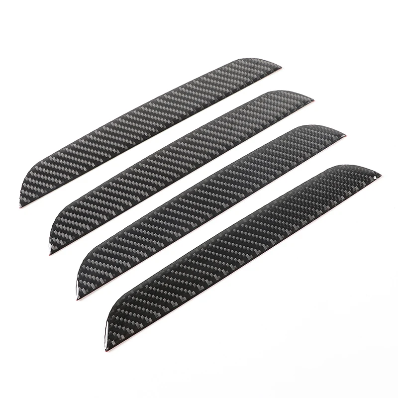 For BMW U10 U11 X1 IX1 2023-2024 Soft carbon fiber car external handle decorative sticker auto accessories