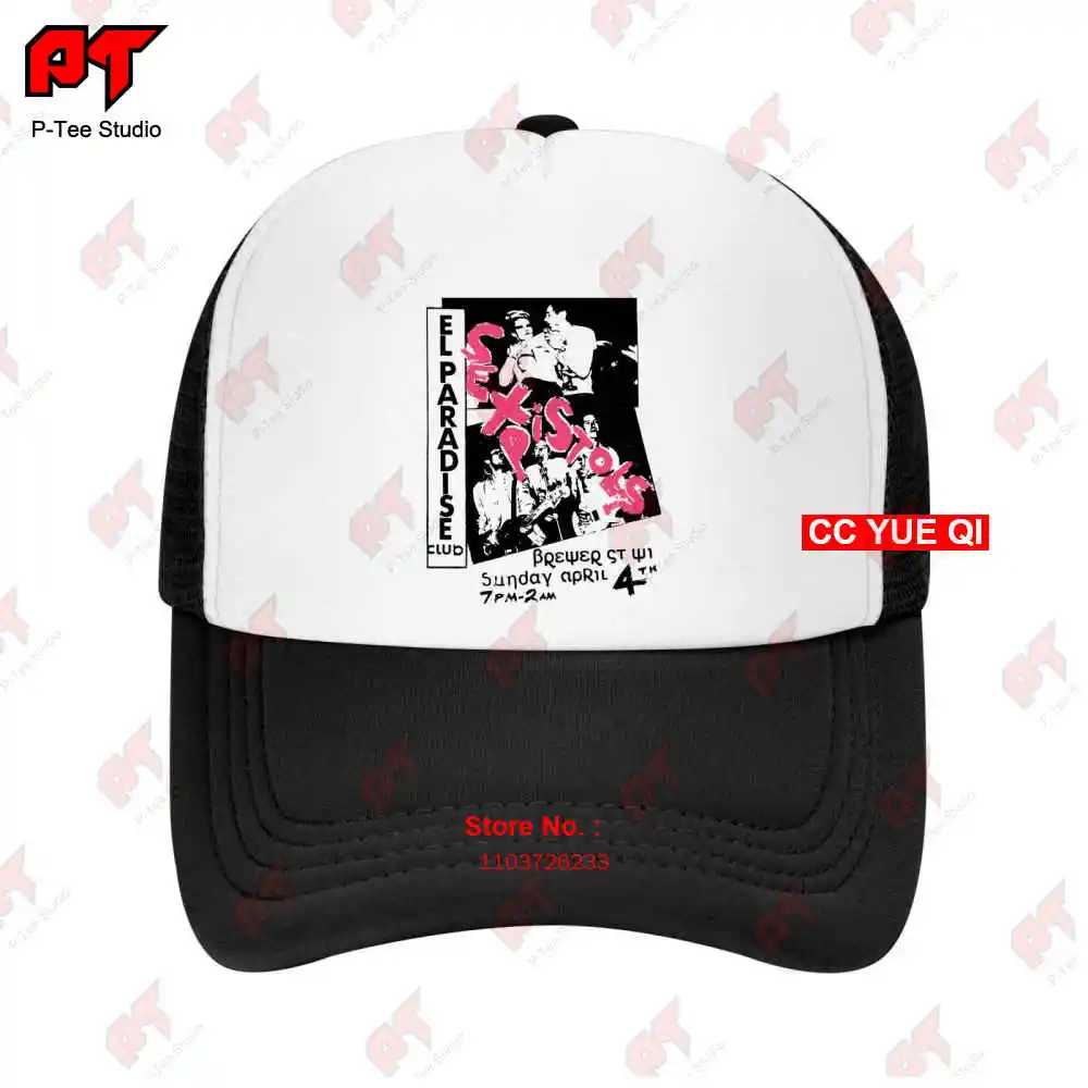 Sex Pistols Concert Uk Punk Rock Band Baseball Caps Truck Cap WTE2