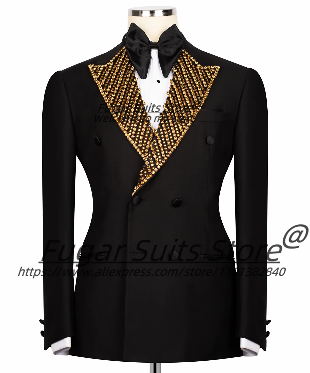 

Великолепные мужские костюмы с ромбовидными лацканами, облегающие двубортные свадебные смокинги для жениха, комплекты из 2 предметов, мужские пиджаки для выпускного вечера