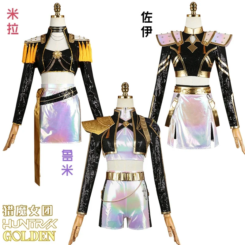 

cosplay costumes for KPop Demon Hunters rumi Zoe mira