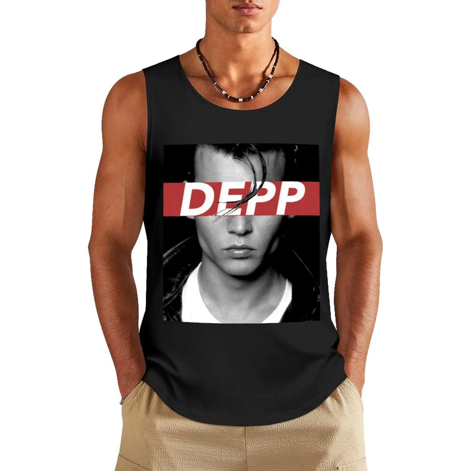 DEPP Tank Top cool things Japanese t-shirt man sexy?costume gym t-shirts