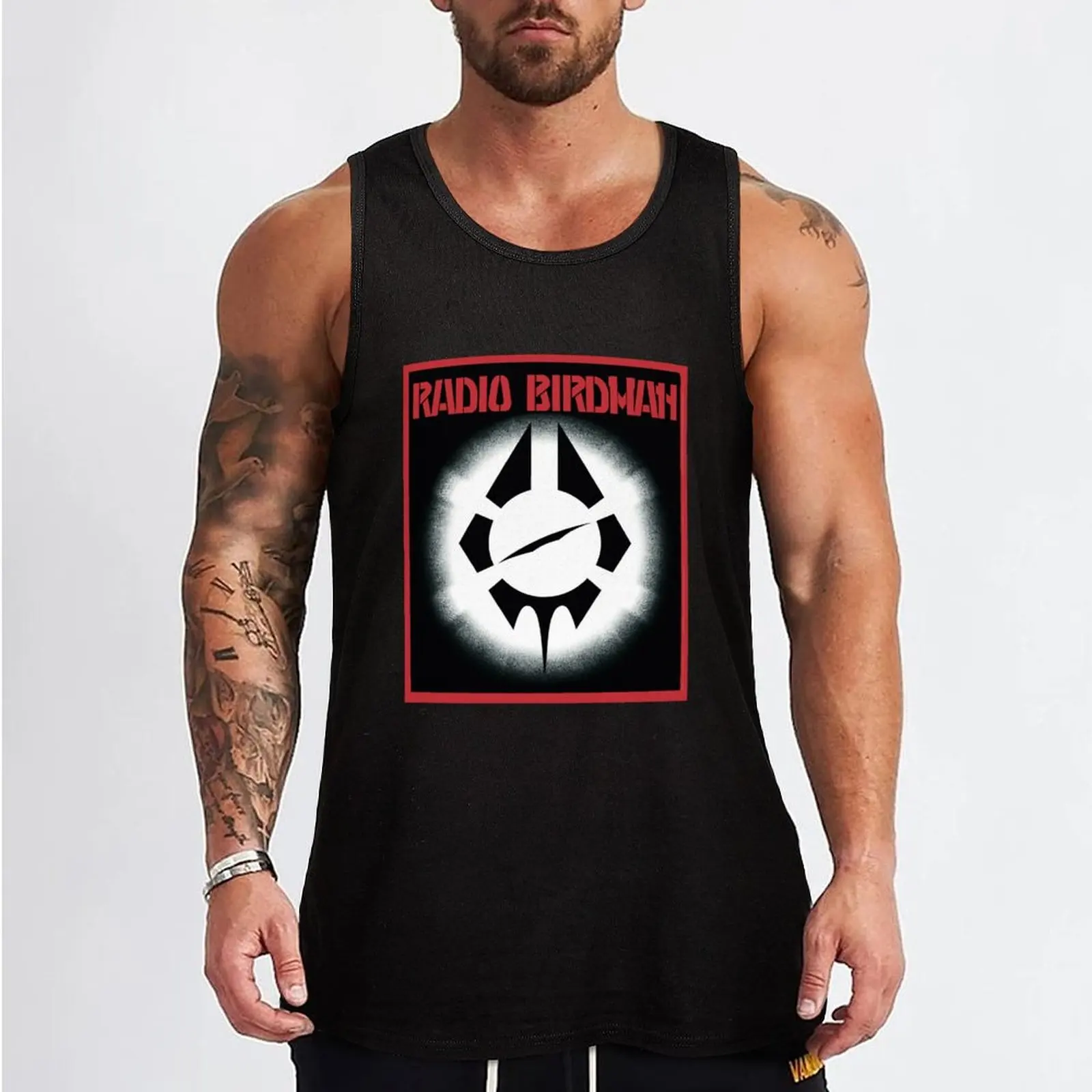 Radios appear Tank Top sleeveless vests cotton t-shirts man