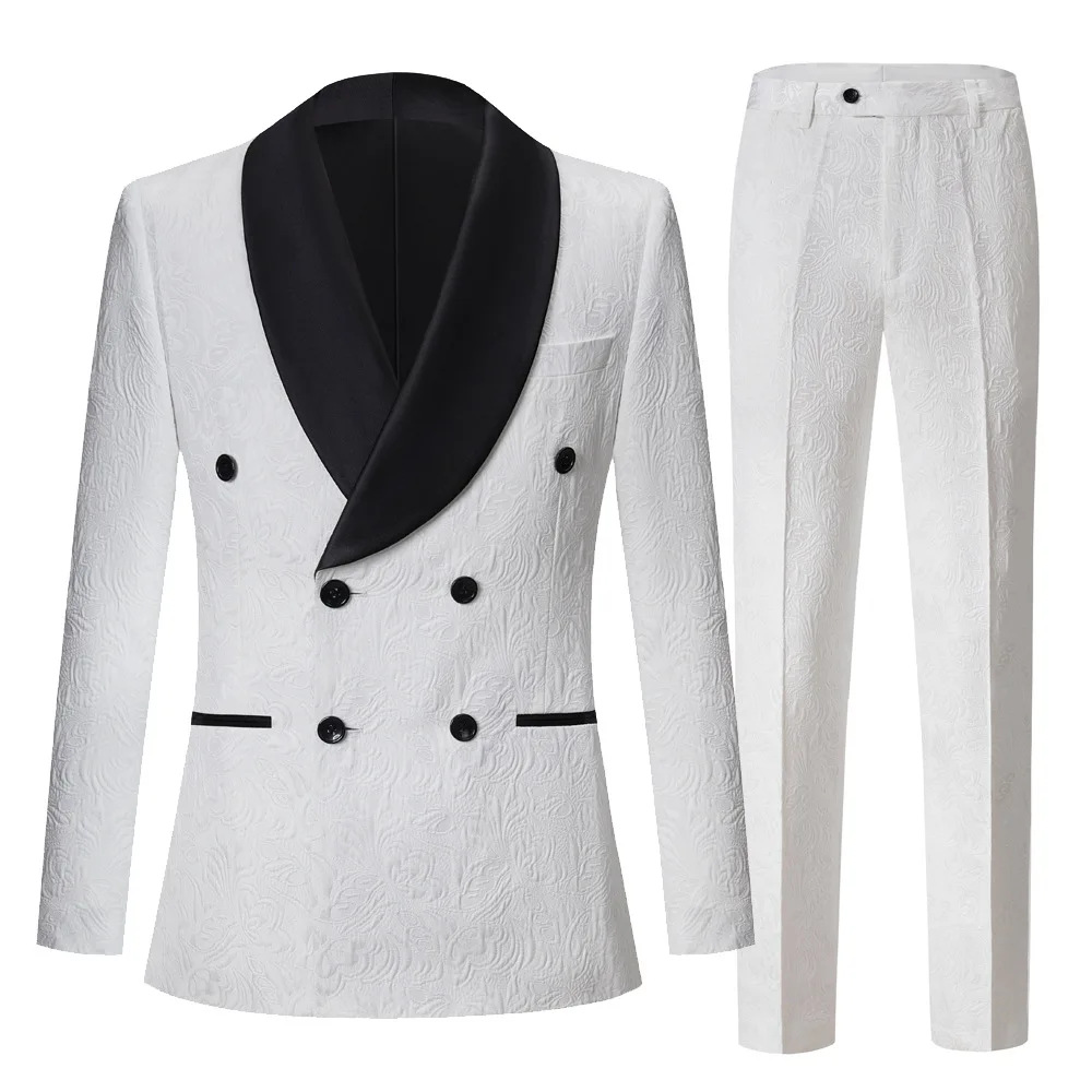 

(Suit Jacket+pants 2-piece Set) Three Breasted Men's Suit Set, Wedding Man's Suit Set, Evening Man's Suit, Business Man's Suit