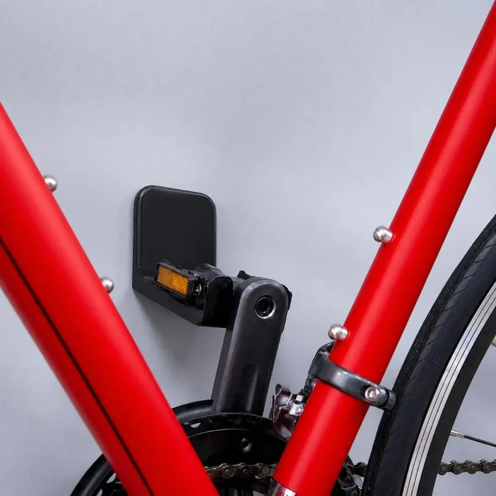 Durable Black Wall Bike Rack carbon steel ,PC screws included Bike Wall Mount Bike Wall Hanger Home Bike Storage
