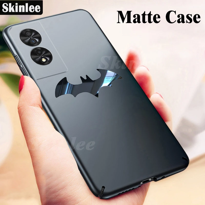 Skinlee For TCL 40 NXTpaper 4G Case Handsome Logo Matte Silicone Shockproof Cover For TCL 40NXTpaper 40 XE 5G Back Coque