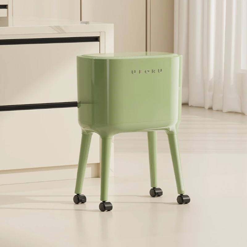 

Light Luxury Household Waste Bins with A Lid That Doesn't Require Bending Over Waste Bins Kitchen Living Room Home Basurero JTW