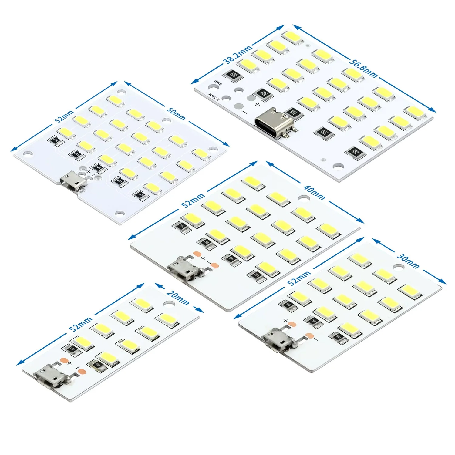 1-шт-высококачественная-светодиодная-панель-5730-smd-5v-430-470-мА-белая-с-микро-usb-usb-светильник-для-мобильных-устройств-аварийный-светильник-ночник