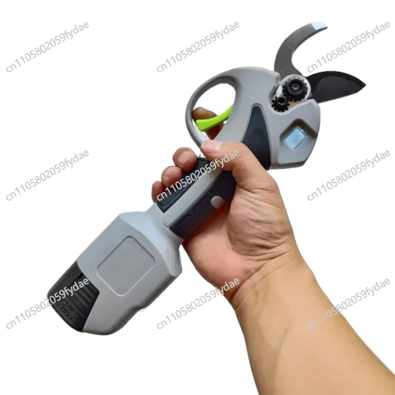 New Lithium Battery Electric Pruning Scissors Garden Rechargeable Fruit Tree Mulberry Branch Scissors Lithium Battery Pruning