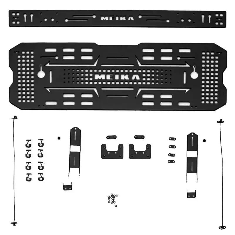 For GWM Tank 300 Tailgate Rack Thickened Aluminum Alloy Foldable Trunk Rear Door Shelf MK Tailgate Table Storage Organizer Rack - Image 6