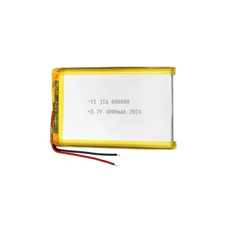 606090 Rechargeable Li Ion Battery Soft Case Battery Pack 3.7V Lithium Polymer Battery Lithium Ion Li-Polymer 4000mAh