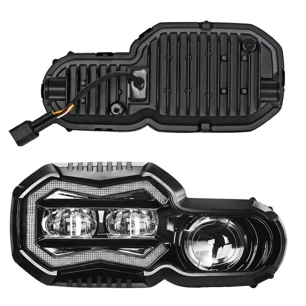 Emark Approved Motorcycle Light Headlight For BMW F800GS F800R F700GS F650GS Adventure s Led  Headlamp