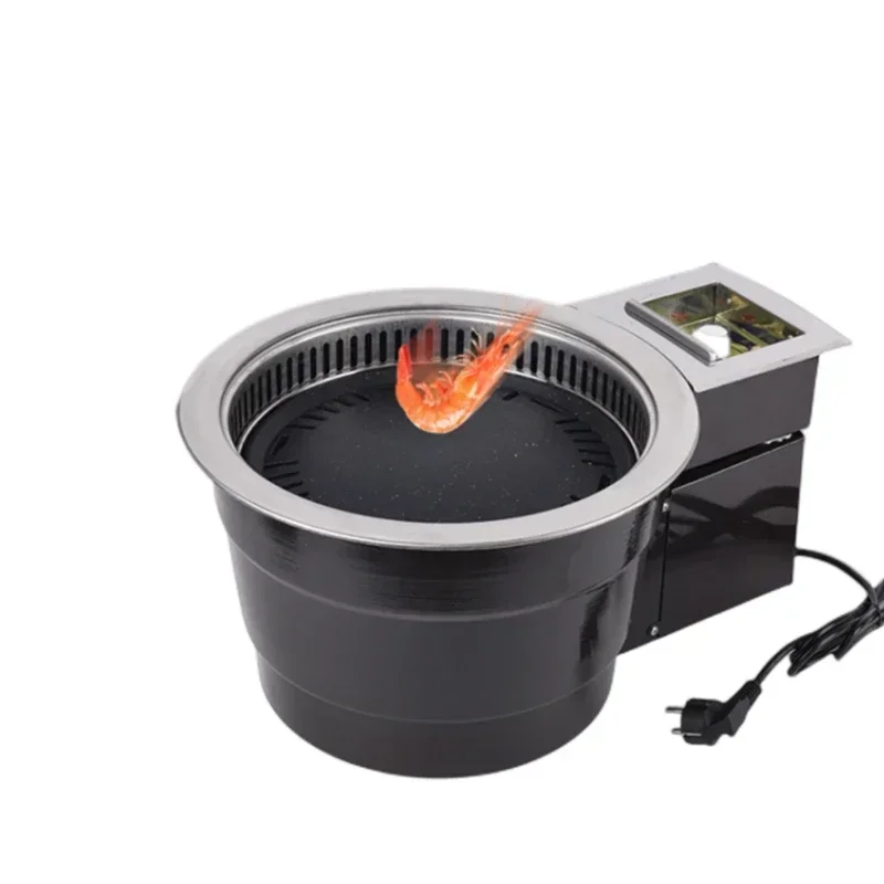 

Smokeless BBQ Charcoal Grill Smokeless Grilling Pot Japanese BBQ Grill