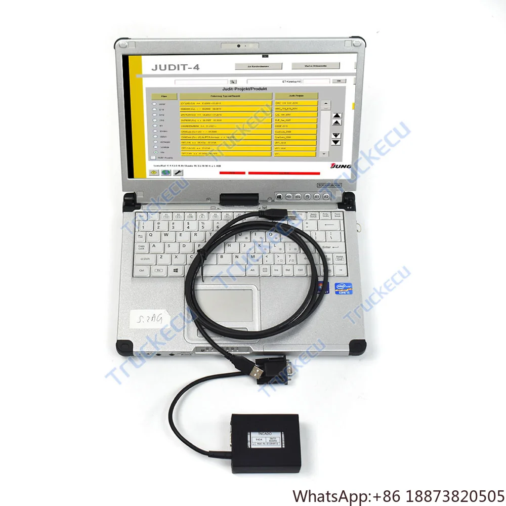 

C2 laptop+JUDIT 4 Jungheinrich Judit Incado box forklift truck auto diagnostic tool Parts catalog ET&SH Judit service tool