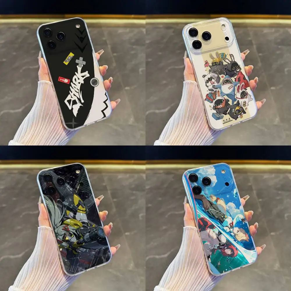 

Zenless Zone Zero Phone Case For iPhone 17,16,15,14,13,12,11 Pro,Max,Plus,X,XS,XR,SE4,E Mini Transparent Soft Cover