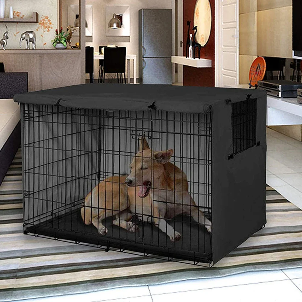 

210D Portable Foldable Pet Tent Kennel Fence Puppy Shelter Easy To Use Outdoor Easy Operation Large Dog Cages Cat Fences