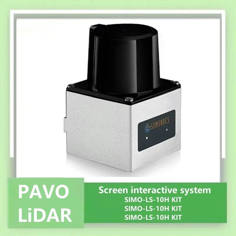 SIMINICS PAVO Lidar 10-30 meters Wall and Ground Screen Interactive Kit Support multiple lidars in one host