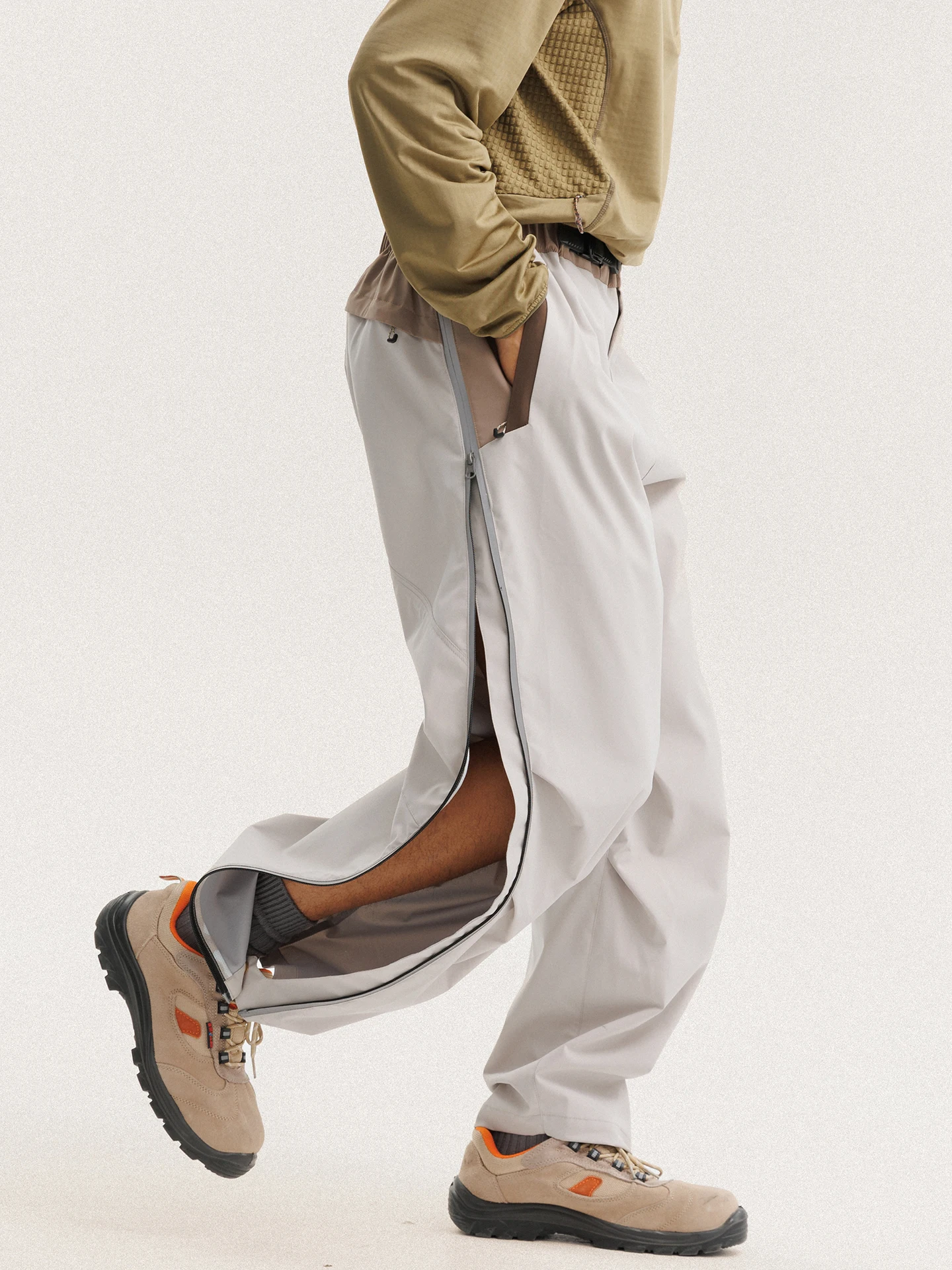 

NTED Mountain Series Outdoor Functional Windproof Water Repellent Paratrooper Workwear Pants Men Spring Triple Protection Qui...