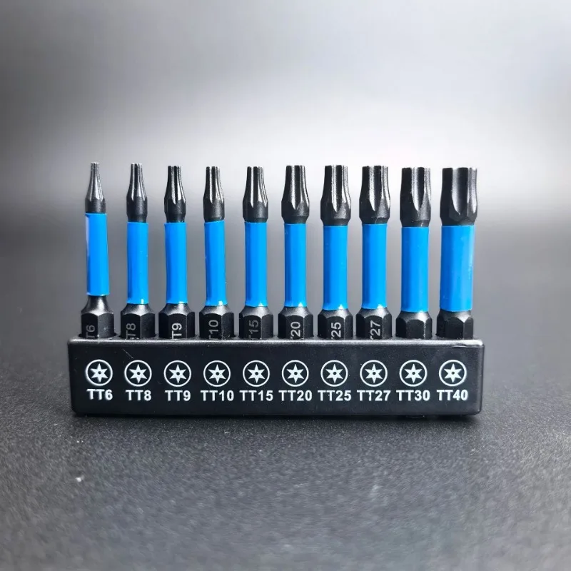 10/21PCS Impact Star Drill Bit Set Hex Head Shank Magnetic Screw Driver Screwdriver Bits Wrench S2 Electric Drill Tools