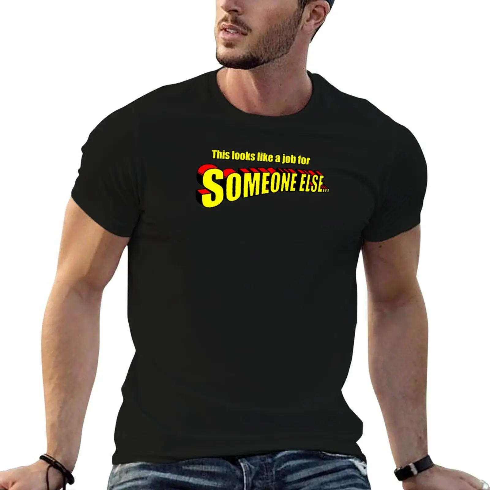 

This looks like a job for someone else T-Shirt sweat designer shirts korean fashion animal prinfor boys mens fashion