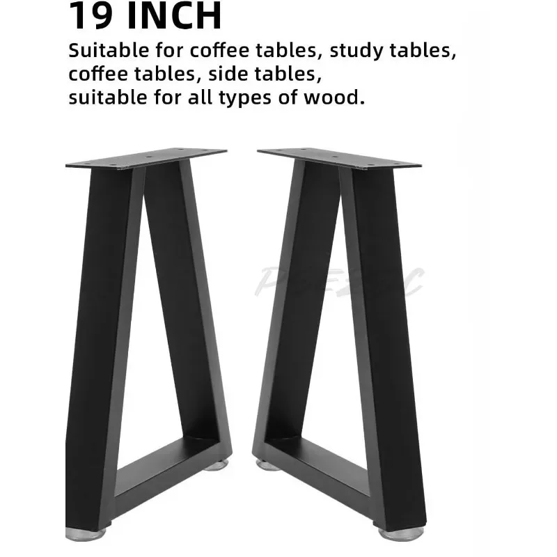 1pc Household Portable Desk Leg Support Bracket Stable Load-bearing Metal Iron Office Desk Leg Bracket