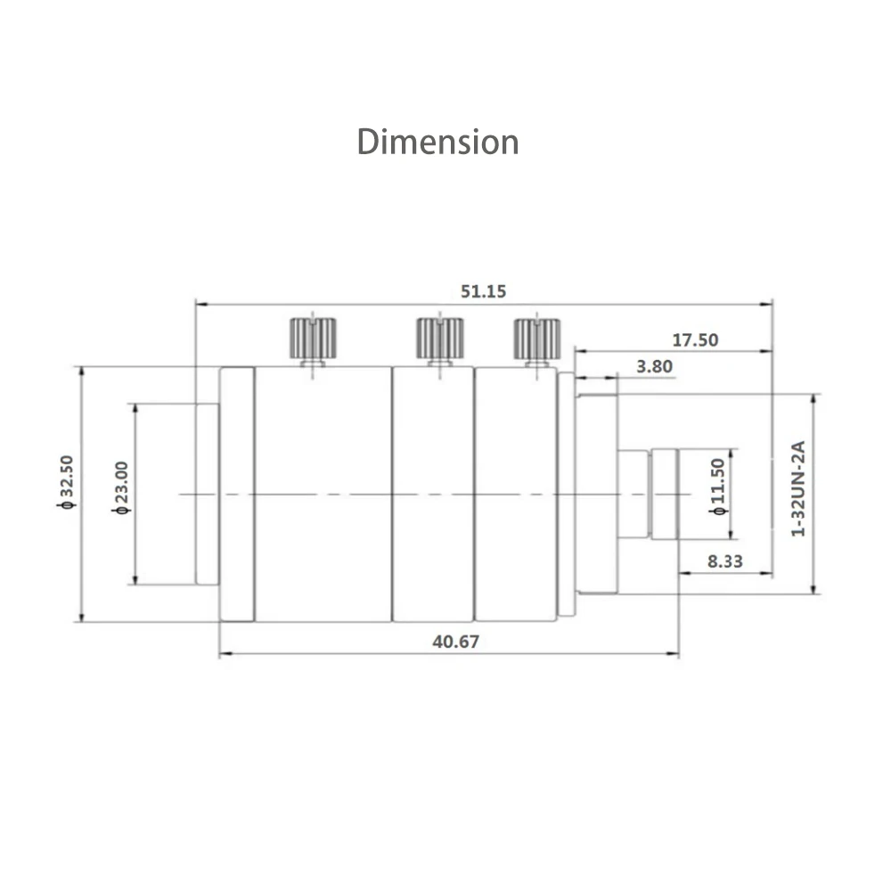 Vario objektiv 3,6-10mm HD 8 Megapixel C Mount Blende F2.0 Format 1/1,4 für Überwachungs sicherheit CCTV IP-Kameras