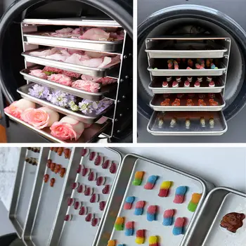 8 vrstev nerezové oceli sušička potravin síto sušička potravin ovoce maso zelenina sušička vzduchu digitální teplota 10 nejlepší prodej lyofilizace - №7