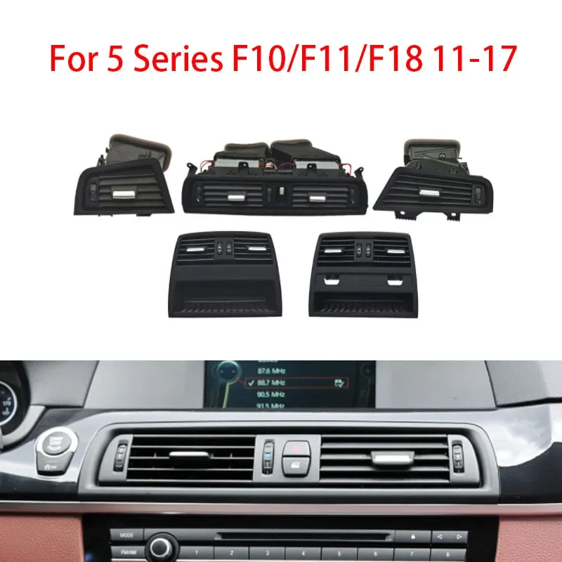 For BMW F10 F11 Complete Dashboard AC Air Conditioning Vent Set Left Right Middle Rear 64229166885 64229166883 64229166884