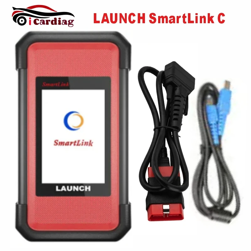 GlobaL Version LAUNCH Smartlink 4 in 1 Version Sinotrcuk Heavy Duty With 1 Year Online Software Works CAN FD/DOIP/J2534 Protocol